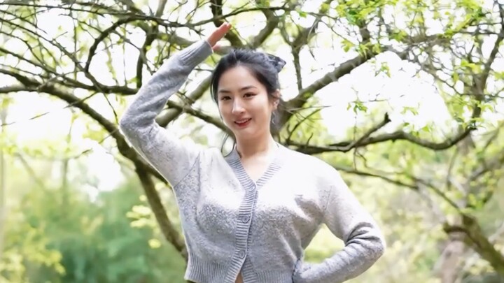 رقصة هوني المقتبسة من وانغ شينلينغ! الربيع هو الوقت المناسب لرقصة حلوة وملونة!