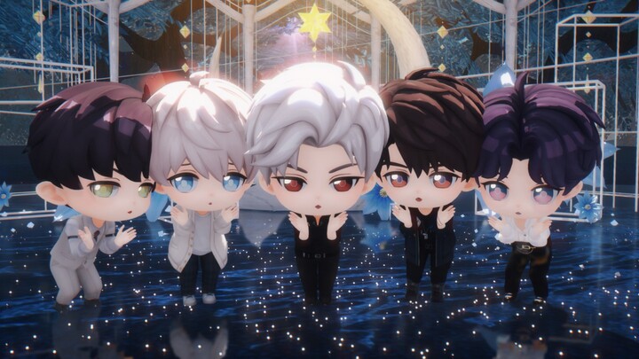 [ความรักและห้วงอวกาศ MMD/ห้าคน] ทำทุกอย่างที่คุณต้องการ ความเมตตา