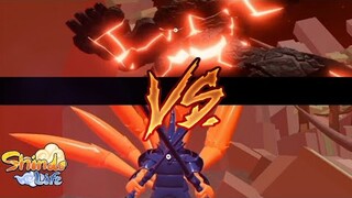 Recreating Naruto & Sasuke vs Momoshiki in Roblox ( Shindo Life )