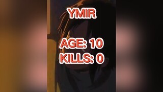 Ymir's Total Kills aot fyp viral AttackOnTitan edit anime aotedit shingekinokyojin ymir ymiredit to