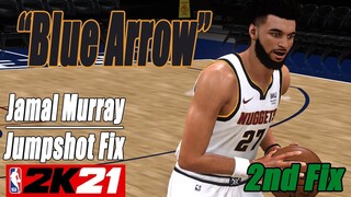 Jamal Murray Jumpshot Fix NBA2K21 with Side-by-Side Comparison