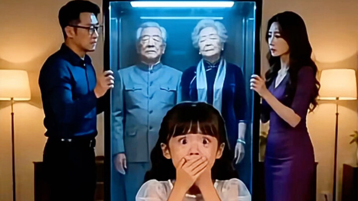 Thì ra ông bà chính là robot do bố mẹ đặt làm