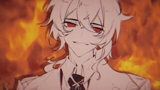 [Genshin Impact Handwritten/Xiaoyu] Diluk Kaeya No Man's Land Rose