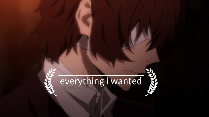 BSD DAZAI DARK ERA AMV X EVERYTHING I WANTED