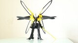 Handsome Transformers Bumblebee origami tutorial, it's too cool to put on the table