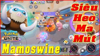 Pokémon UNITE: Heo Ma Mút Kỳ Băng Hà - Mamoswine, Máu Cực Nhiều Lại Toàn Khống Chế Cứng