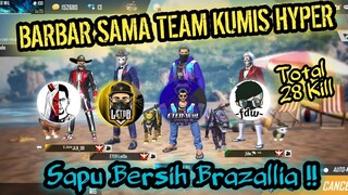 BRAZILIA BERDARAH BARENG TEAM KUMIS HYPER SAMA LETDA, FDW DAN JLB - GARENA FREE FIRE