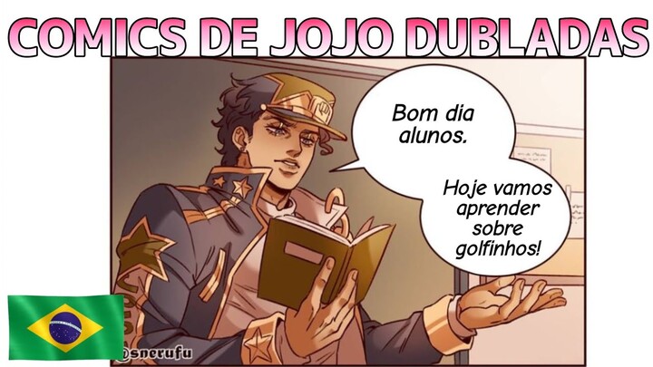 E se o Jotaro fosse professor? - Comics de Jojo dubladas 🇧🇷