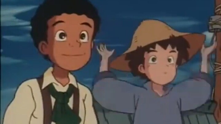 [ English Sub ] Ep. 19 The Adventures Of Huckleberry Finn / Huckleberry Finn Monogatari Episode 19
