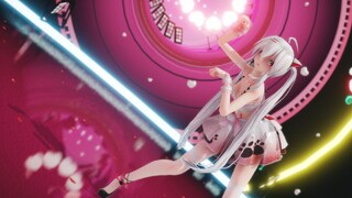 【MMD】猫儿双马尾弱音  --   pink  cat