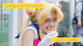 Sailor Moon makan HokBen😆✨🌙