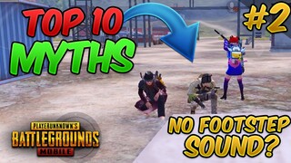 Top 10 MythBusters in PUBG MOBILE | PUBG Myths That Everyone Should Know