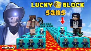 bqThanh và Ốc Thử Thách Đập LUCKY BLOCK BÉ SANS Ra Toàn Đồ Lạ Trong Minecraft