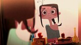 Fun animated short film "My Body", what happens when a girl looks in the mirror alone?