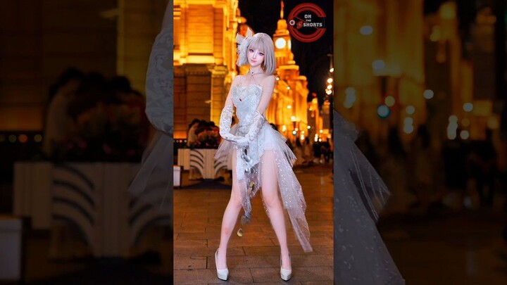 Ziping Yin New Dress Cute Dance ❤️ Naraka Bladepoint Cosplay #shorts