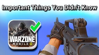 4 Things You Didn't Know About Warzone Mobile