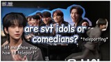 are seventeen idols or comedians? (seventeen funny moments)