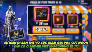 FREE FIRE| SỰ KIỆN SĂN THẺ VÔ CỰC GIẢM GIÁ 90% CỰC NGON NÈ ANH EM ƠI - VIỆT NAM CŨNG SẮP CÓ ?