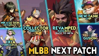 REVAMPED HAYABUSA | IXIA NEXT STARLIGHT | JULIAN COLLECTOR SKIN - Mobile Legends #whatsnext