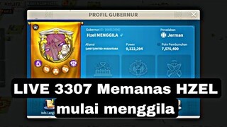 live full war kingdom 3307 bersih2 hzel mulai menggila