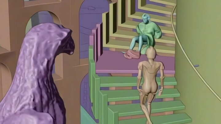 Karya Master di Kompetisi Rendering Dunia ke-8: “Tangga Tak Berujung”