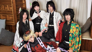 Saat keluar cosplay Douma, aku dengan santai menantang tiga bersaudari kupu-kupu