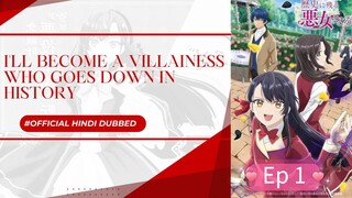 I will become a villainess season 1 episode 6 hindi