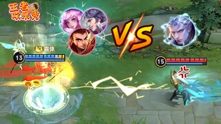 王者欢乐秀：当哪吒刘邦瑶一起飞会发生什么？铠爹：含泪三杀！