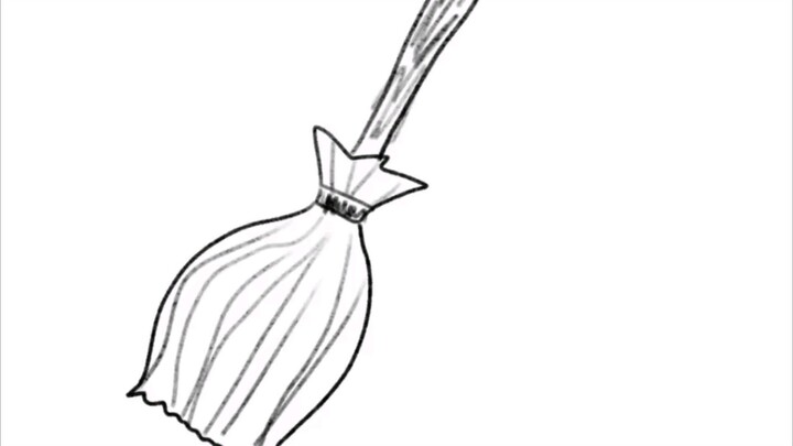 Drawing Witch's Broom