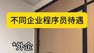 Compensation for Programmers at Different Companies