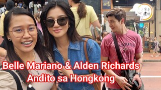 Belle Mariano at Alden Richards nandito sa Hongkong #bellemariano #aldenrichards #thepeakhongkong