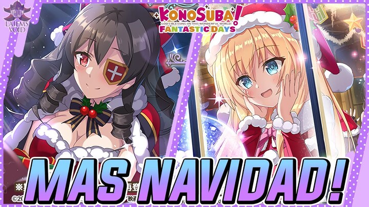 KonoSuba: Fantastic Days [JP] || [Iris y Arue Navideñas Gacha] Mas Waifus y Pocos Cuarzos...