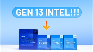 CPU Intel thế hệ 13 giá trị cả trăm củ khoai trên bàn mình | GEARVN