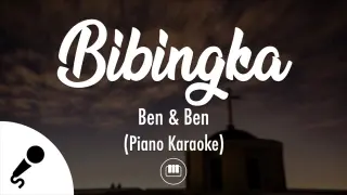 Bibingka - Ben & Ben (Piano Karaoke)