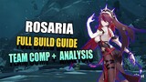 Rosaria can do it all BUT... - Rosaria Analysis and Guide! [Genshin Impact]