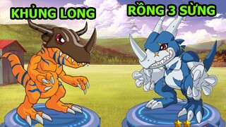 Triệu Hồi Pokemon War Greymon Khủng Long Và Rồng 3 Sừng Siêu Hiếm - Digimon Top Game Hay Android Ios