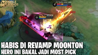 HABIS DI REVAMP PAPI MOONTON - HERO INI DI BUILD FULL ATTK SPEED JADI MAKIN ENAK! DIJAMIN MASUK META