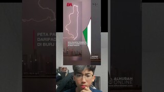sambaran petir peta palestina? #palestine