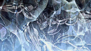 ยูจิโระหัวเราะเยาะเย้ย Dinosaur and Pickle Sneak Peek Hanma Baki ฉากจบลูกชายของ Ogre