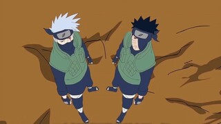 Kakashi dan Obito bekerja sama untuk melakukan tindakan brutal terhadap organisasi Akatsuki