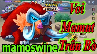 Liên Quân Pokemon - Voi Mamut Lợn Lòi Khổng Lồ 4VS5 Vẫn Chơi OK Vừa Tank Pokemon Unite - Top Game