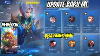 TAMPILAN BARU ML ! BISA PAMER MMR DAN GAMEPLAY SKIN BARU SEASON 26 ! MAKIN HD CUY