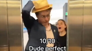 挑战最后一刻优雅进电梯