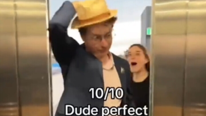 Challenge: Elegant elevator entry at the last second