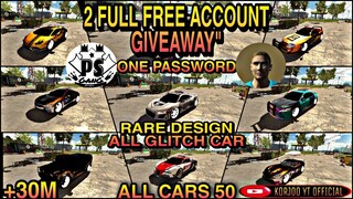 [🔴2 Full Free Account Giveaway ] [ Rare Design+Glitch Car ] Car Parking Multiplayer 4.7.4