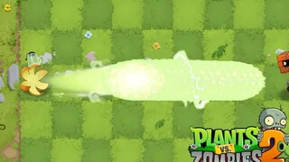 PvZ 2 نباتات تحتوي كل منها على 10 مقذوفات ضد زومبي الطوب المستوى 10 - من الأقوى؟