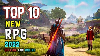 Top 10 Best NEW RPG in 2022 For Android And iOS / New Offline and Online RPG 2022