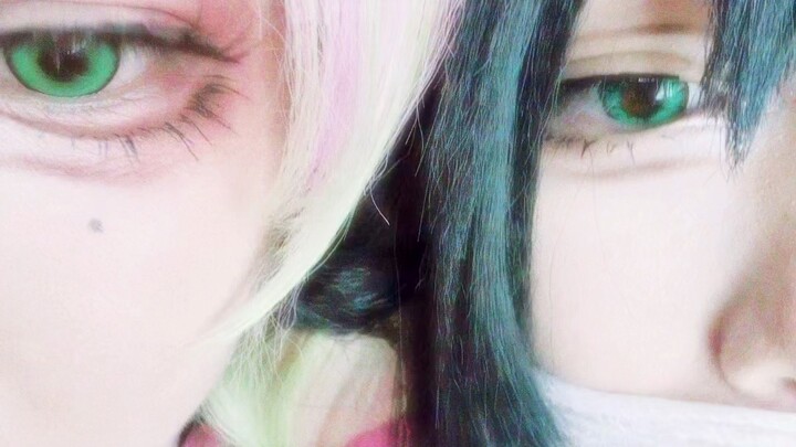 obamitsu matching eyes 😭🫶