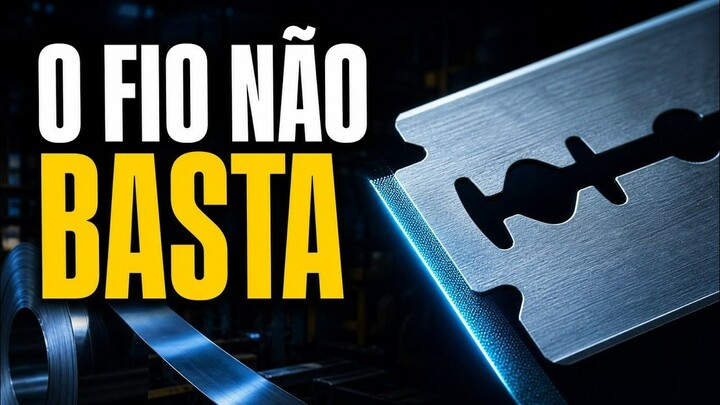 Por Que a Indústria Cobre uma Lâmina Depois de Afiá-la?