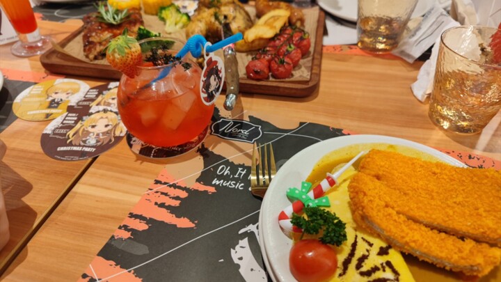 Eksplorasi toko restoran bertema FGO di Kota Qingdao Vientiane